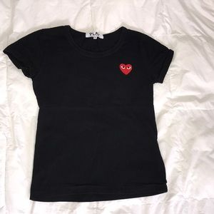 Comme des Garçons black t shirt